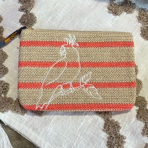 Beautiful vera Bradley clutch brand new can be used as clutch or as make up bag